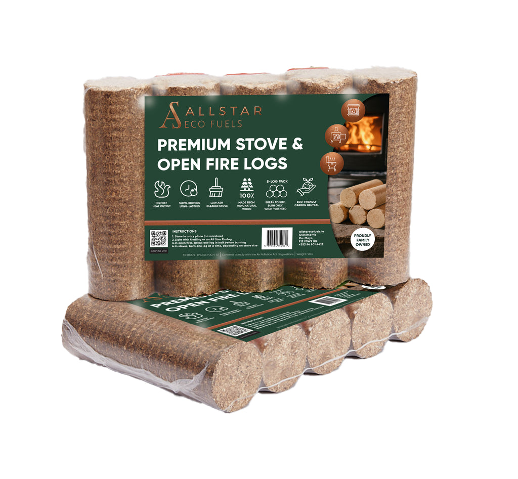 9kg Stove & Open Fire Logs- Full Pallet