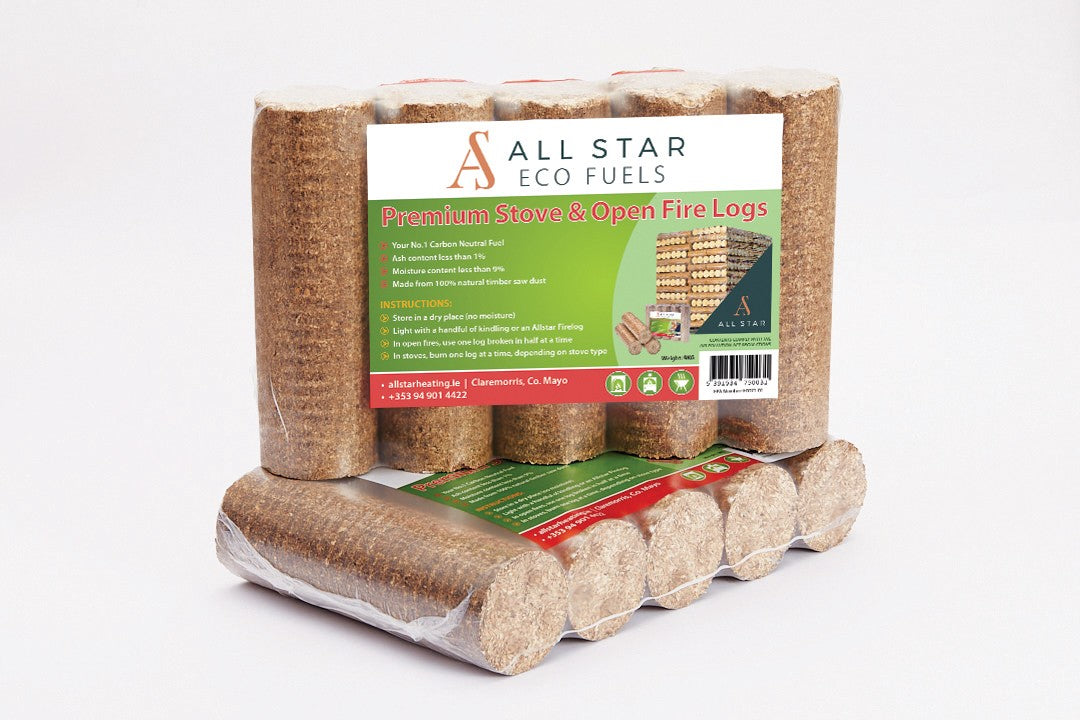 9kg Stove & Open Fire Logs- Full Pallet