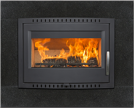 Image of Elevated Shannon Stove set in Granite Frame 