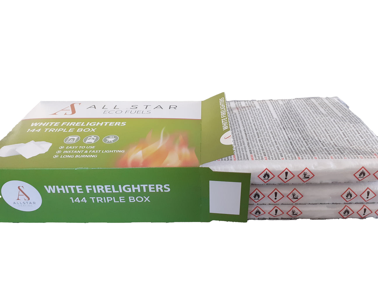 All Star White Firelighters (TRIPLE PACK)