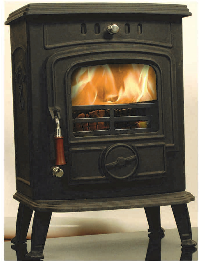 Image of Robin 5 kW Free Standing Stove in matt black