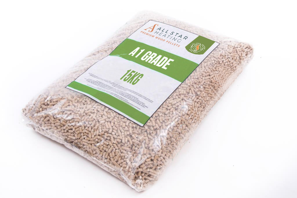 Wood Pellets 15kg Bag  Laois Stone and Stoves